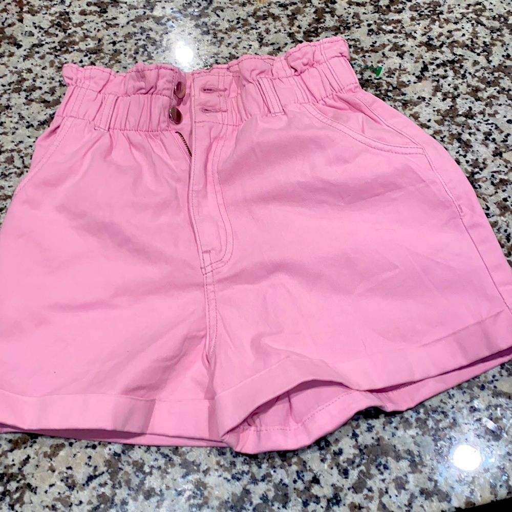 high waisted shorts
